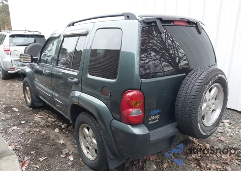 2003 Jeep Liberty Limited Edition из США, поврежденный, VIN 1J4GL58KX3W567207